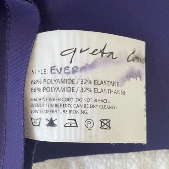 Greta Constatine Everard Flora Gown - Amethyst Color - Picture 4 of 6